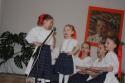 Záber na vystúpenie detí z Gajdlančeka Záber na vystúpenie detí z Gajdlančeka