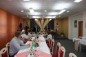 Záber z prijatia v zasadačke obecného úradu Záber z prijatia v zasadačke obecného úradu