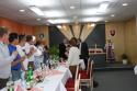 Záber z prijatia v zasadačke obecného úradu Záber z prijatia v zasadačke obecného úradu