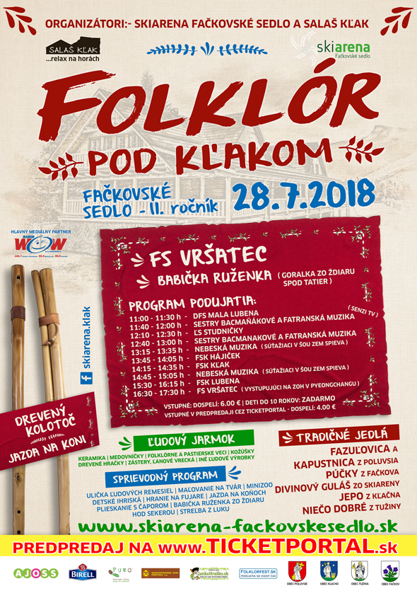 Fotogaléria 28. 7. 2018 Folklór pod Kľakom (19) 28. 7. 2018 Folklór pod Kľakom