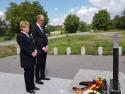 15.8.2018 Pietna chvíľa pri pamätníku obetiam pracovného tábora Nováky - Laskár 1941 - 1944 15.8.2018 Pietna chvíľa pri pamätníku obetiam pracovného tábora Nováky - Laskár 1941 - 1944
