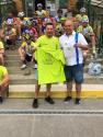 19.6.2019 Účastníci cyklojazdy pred Obecným úradom v Kľačne 19.6.2019 Účastníci cyklojazdy pred Obecným úradom v Kľačne